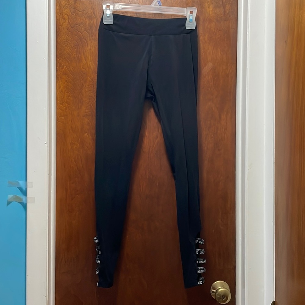Black leggings, size: 36, brand: Tally Weijl